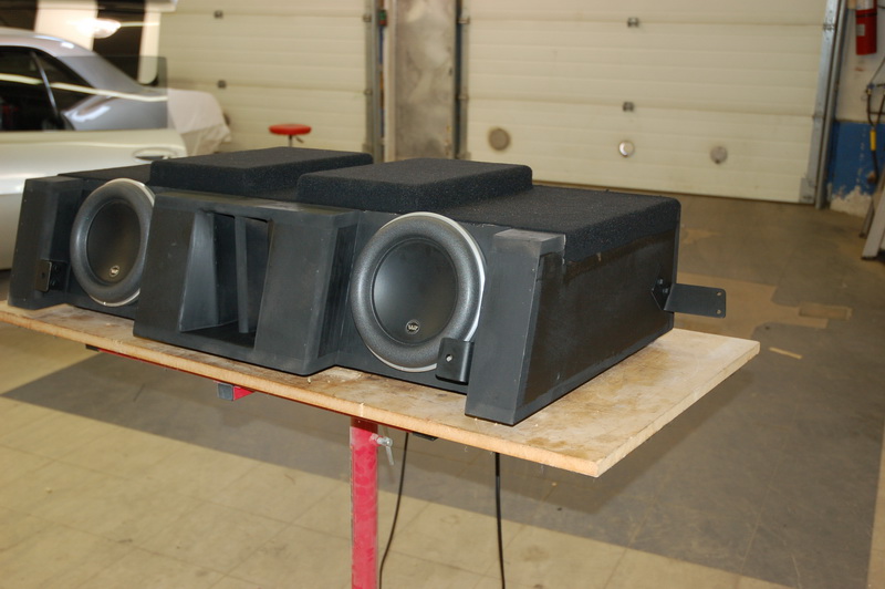The Custom Vented Subwoofer Cabinet fo the Car